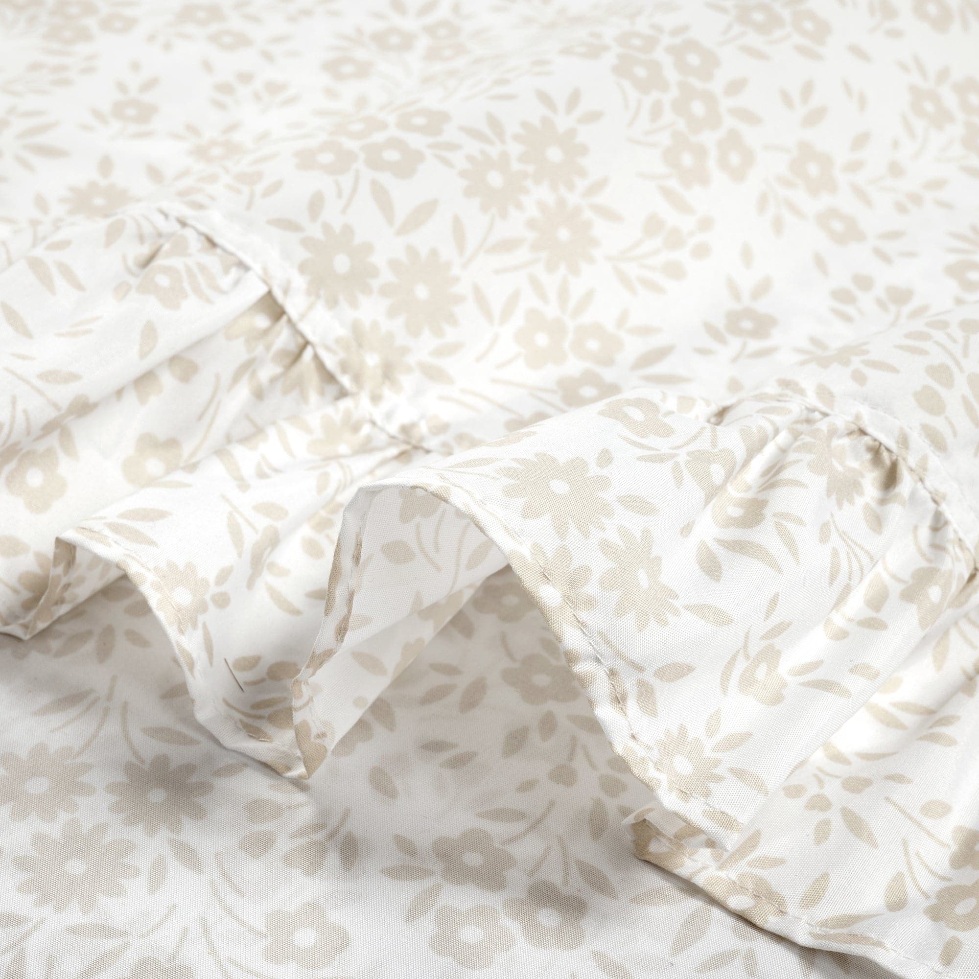 Garden Of Flowers Ruffle Sheet Set-Tolkye