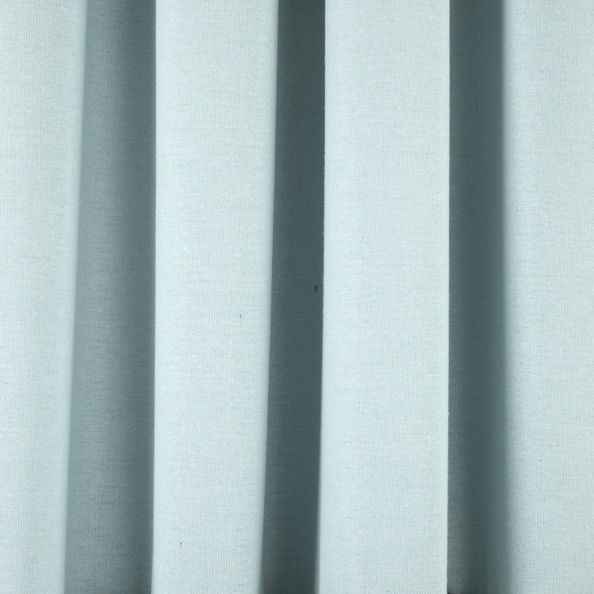 Linen Button Lined 100% Blackout Window Curtain Panel