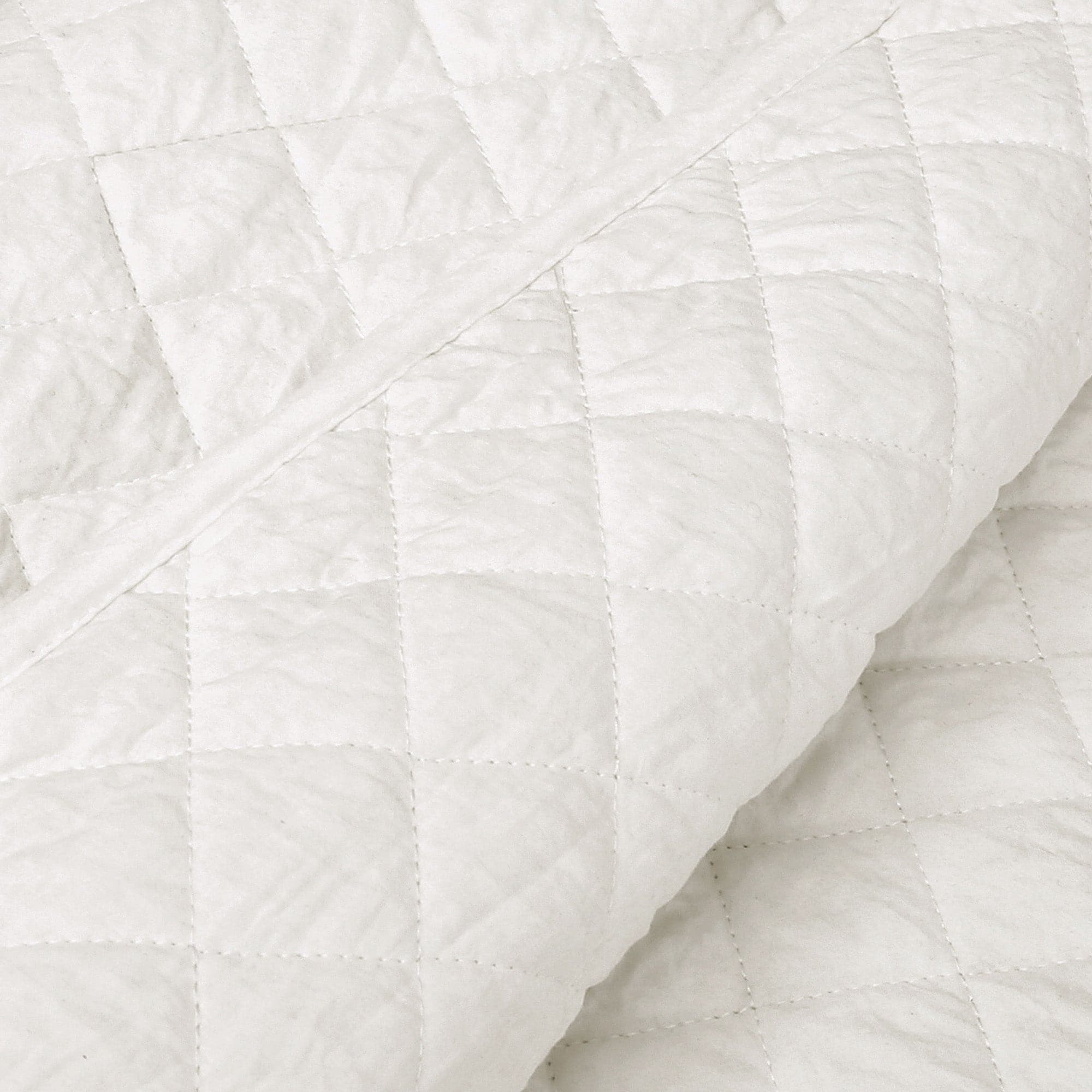 Ava Diamond Oversized Cotton Quilt Set-Tolkye