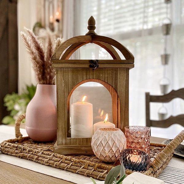 Large European Cathedral Arched Lantern