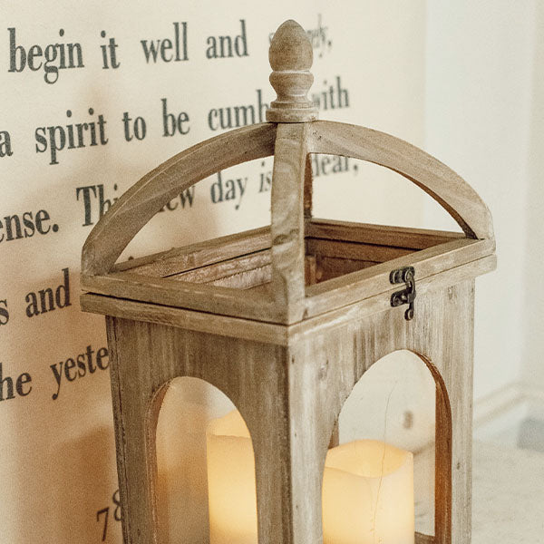 Large European Cathedral Arched Lantern