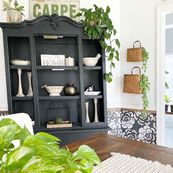 Woven Natural Hanging Baskets, Set of 2