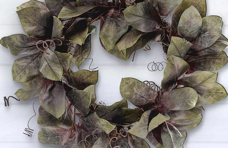 29" Magnolia Wreath