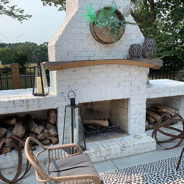 Geometric Iron Floor Lanterns, Set of 2