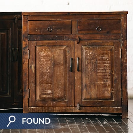 FOUND Antique Door Cabinet