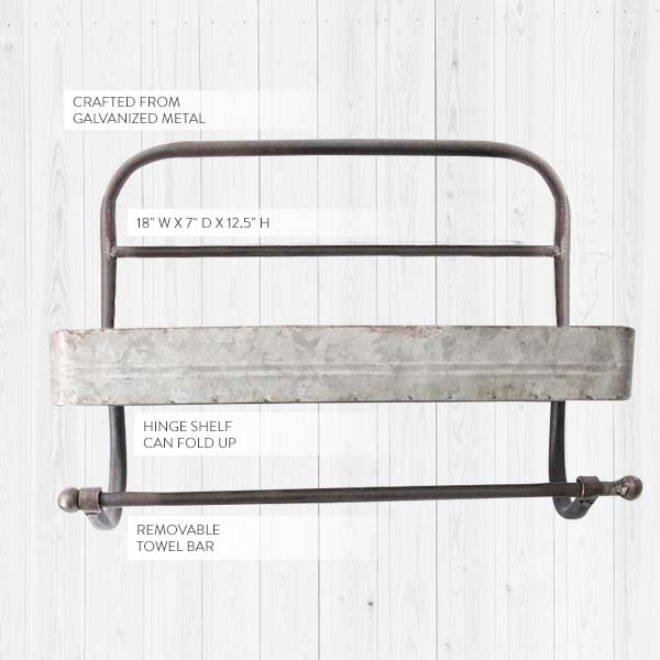 Cookhouse Towel Rack