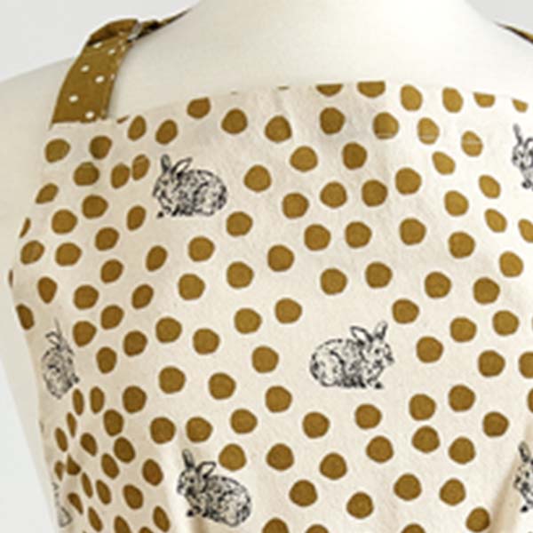Cotton Spring Bunny Apron