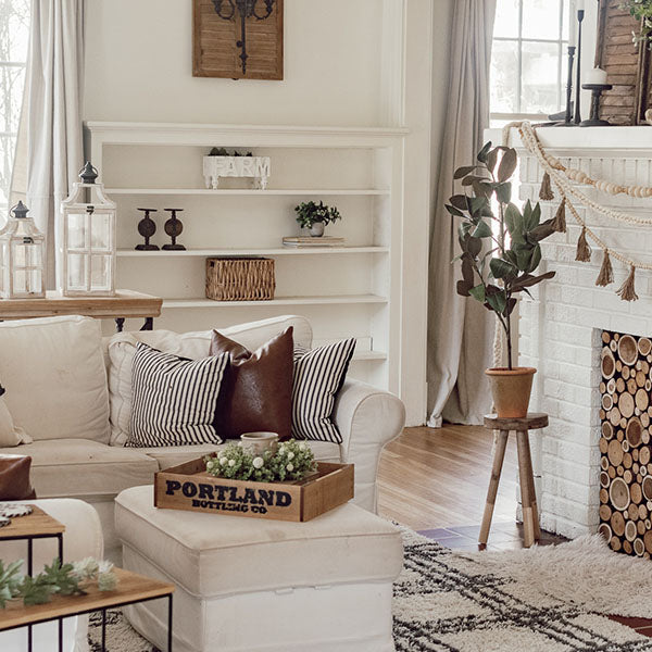 41" Tall Potted Faux Magnolia Sapling