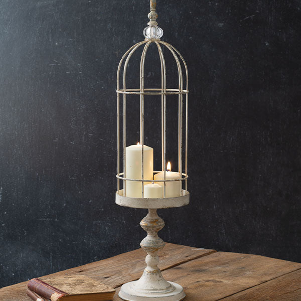 Chippy Wire Cloche with Stand, Pick Your Size