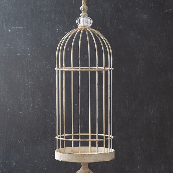 Chippy Wire Cloche with Stand, Pick Your Size