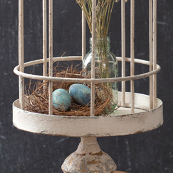 Chippy Wire Cloche with Stand, Pick Your Size