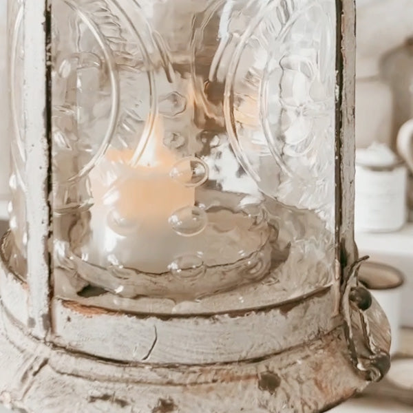 French Antique Style Candle Lantern