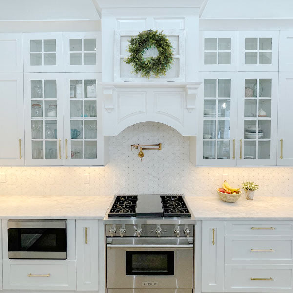 2-in-1 Hinged Dutch Window with Eucalyptus Wreath