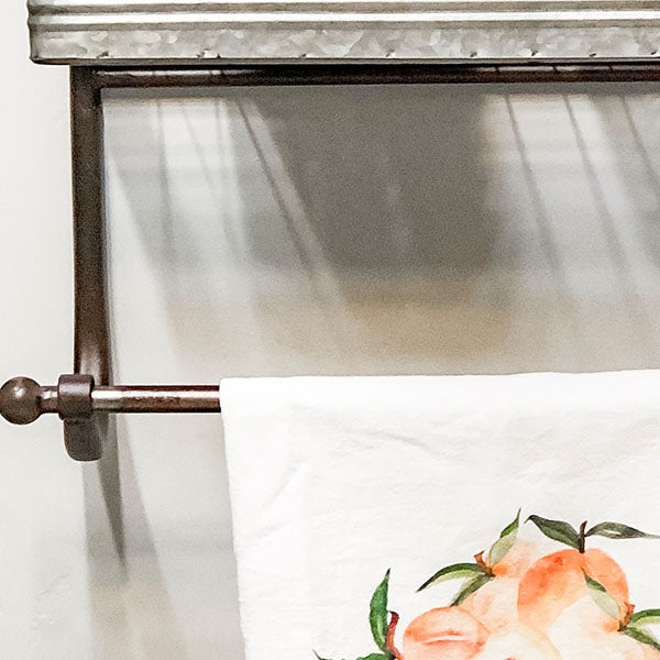 Double Cookhouse Towel Rack