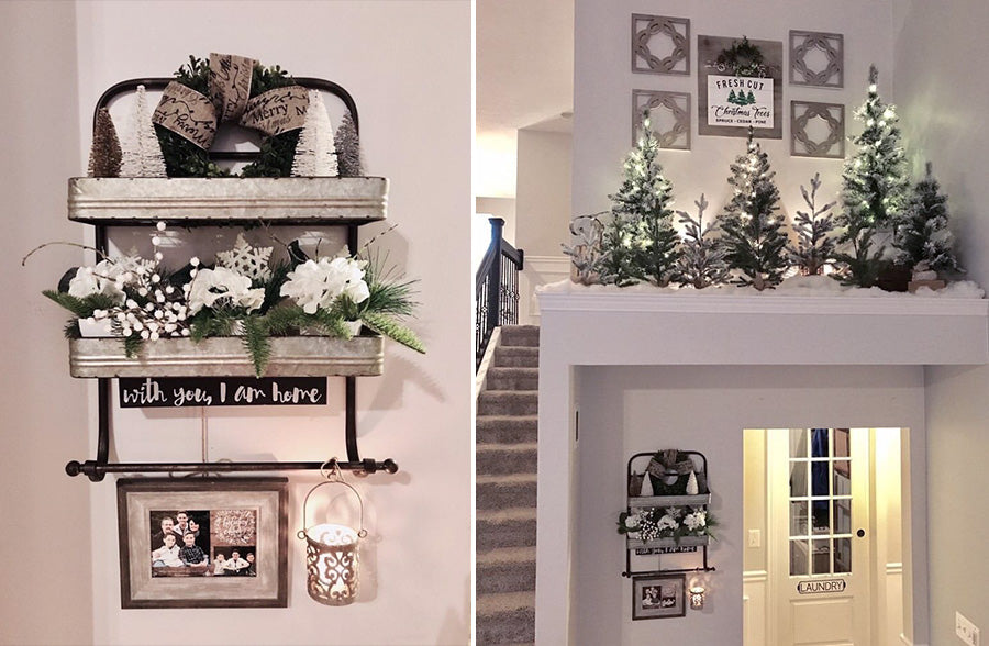 Double Cookhouse Towel Rack