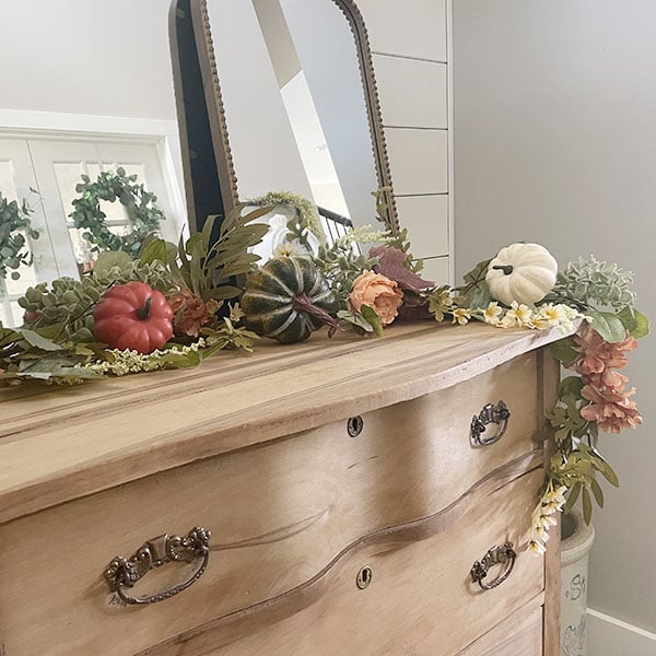 5 Foot Long Mixed Floral Fall Garland