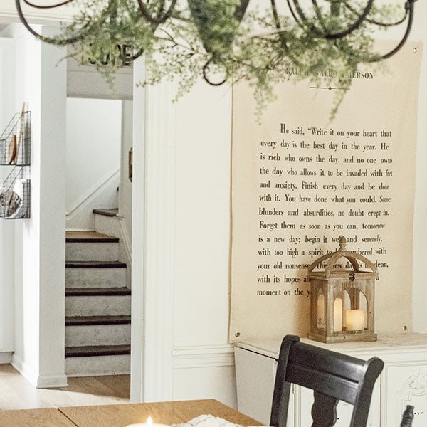 51 Inch Ralph Waldo Emerson Hanging Wall Canvas