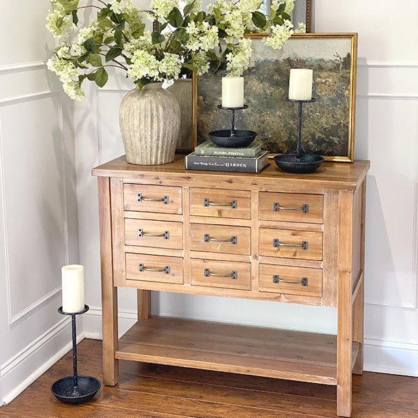 Metal Macie Candleholders, Set of 3