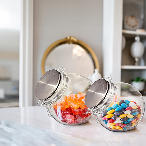 Round Bail and Trigger Canister, Pick Your Size