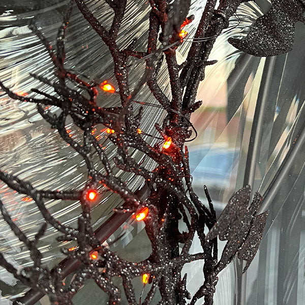 Light Up  Bat Wreath