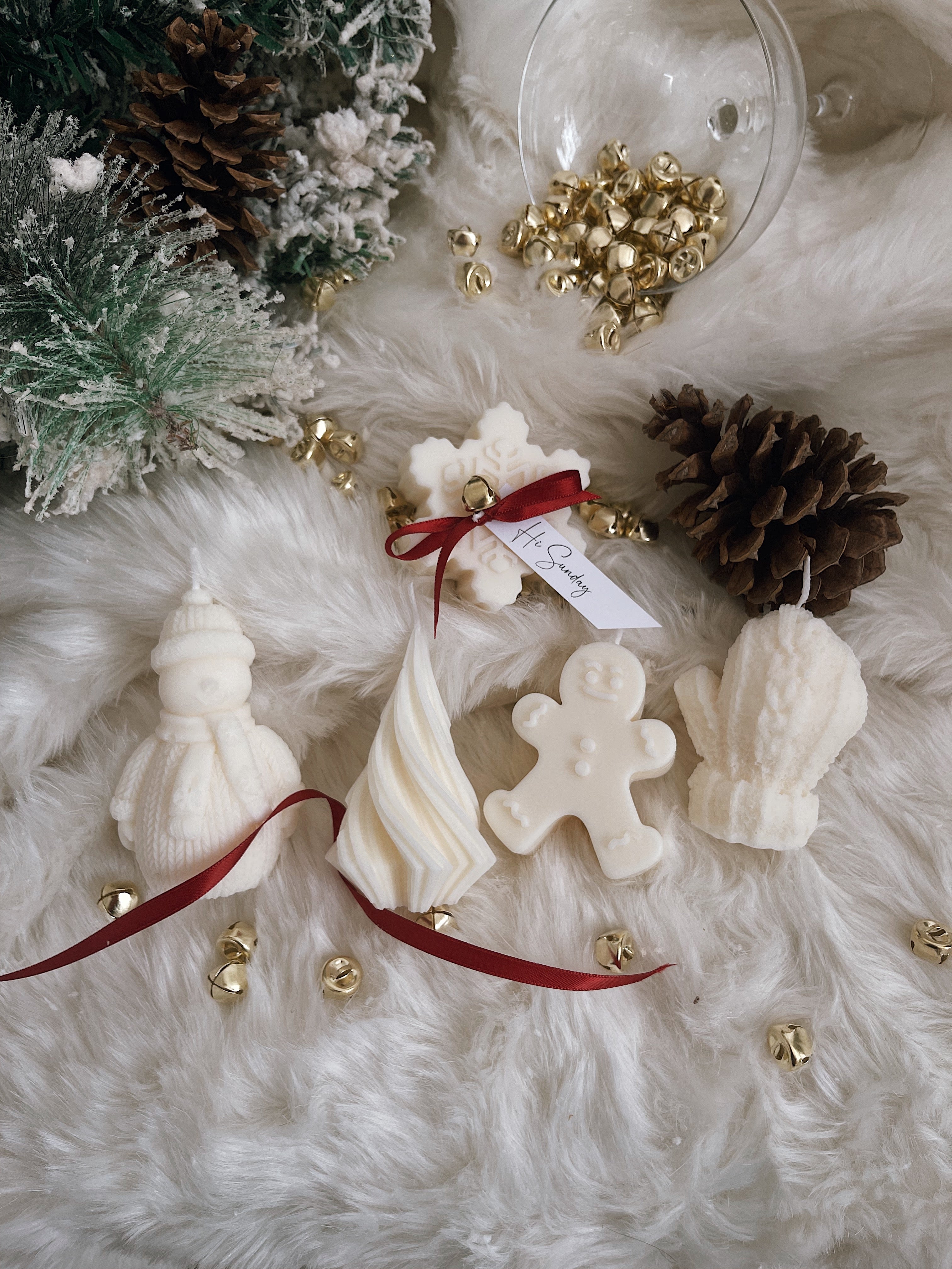 Mini Christmas Set Candle