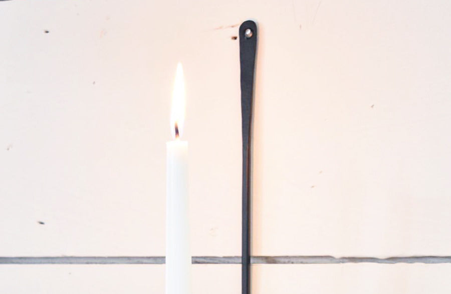 Metal Wreath Hook and Candle Holder, Set of 2