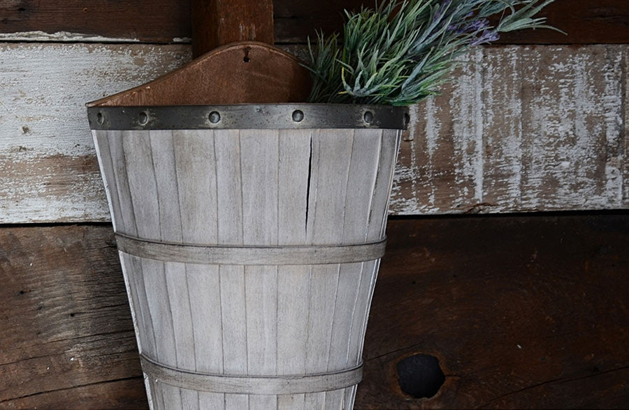 Grey Barrel Wall Basket
