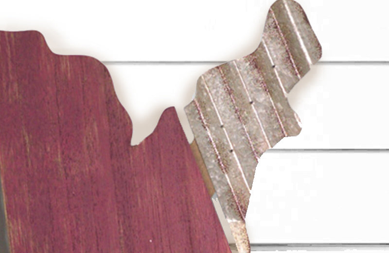 Large United States Paneled Wall Art