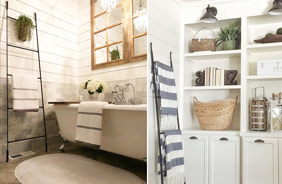 HUGE Decorative Display Metal Ladder