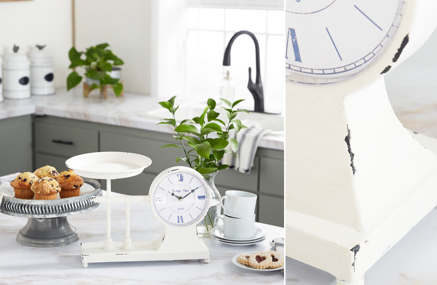 Chippy Decorative Clock Scale