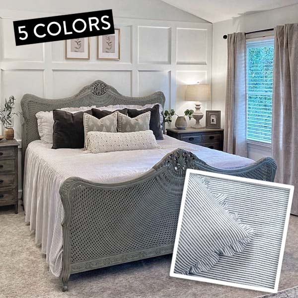 Striped 3-Piece Bedding Set, Pick Your Color and Size