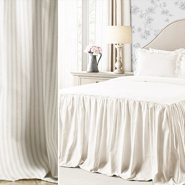 Striped 3-Piece Bedding Set, Pick Your Color and Size