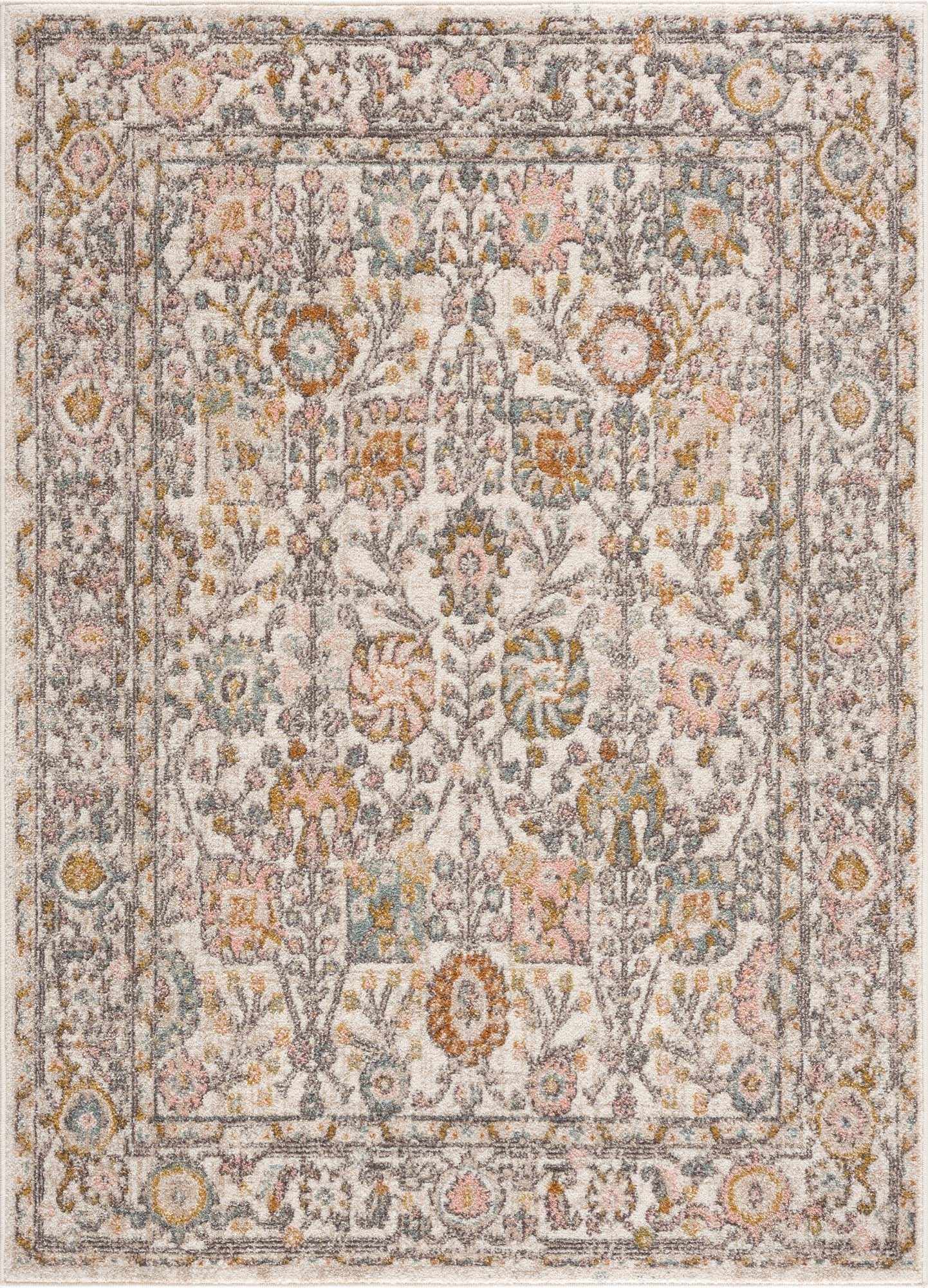 Multi-Color Traditional Area Rug