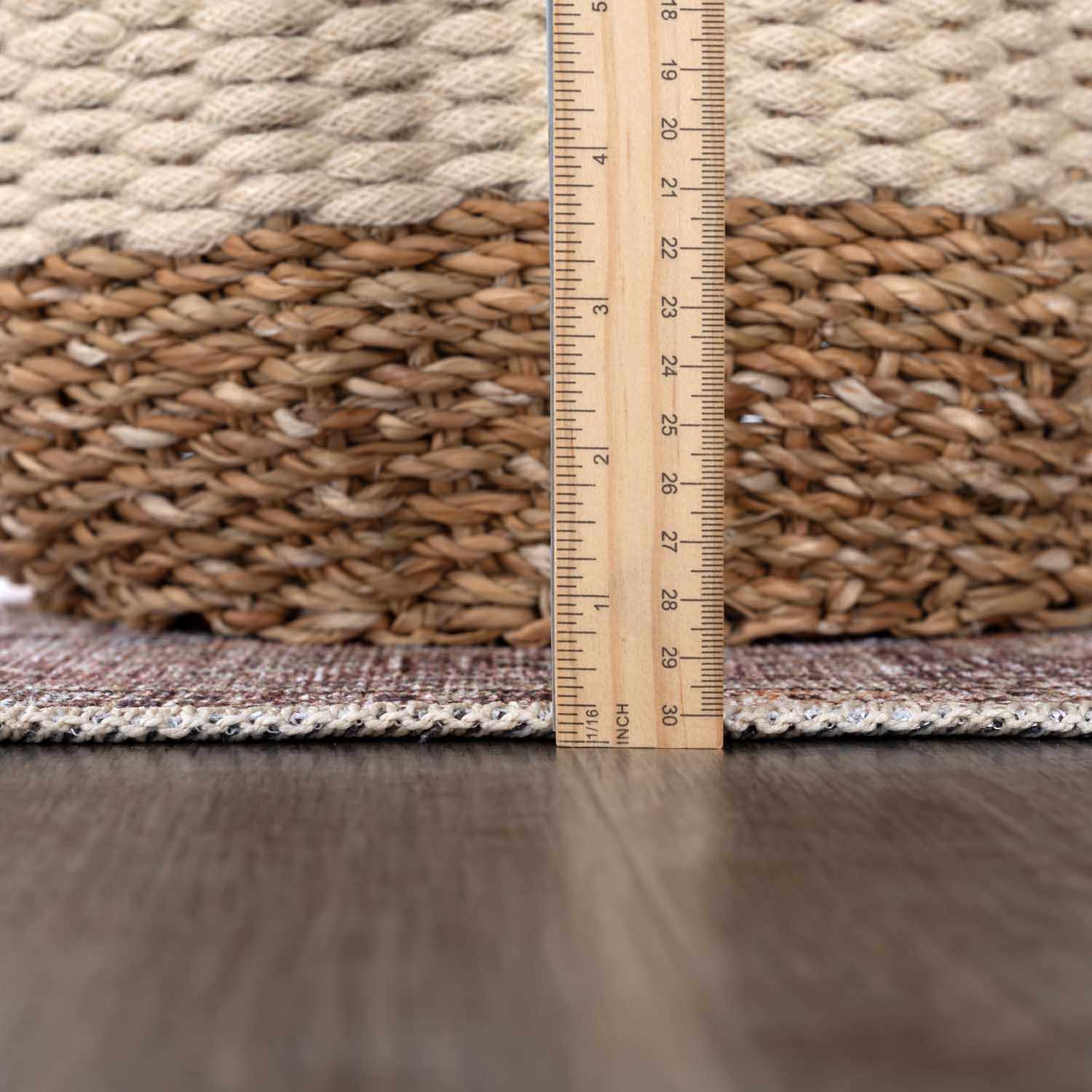 Boho Tan Washable Rug