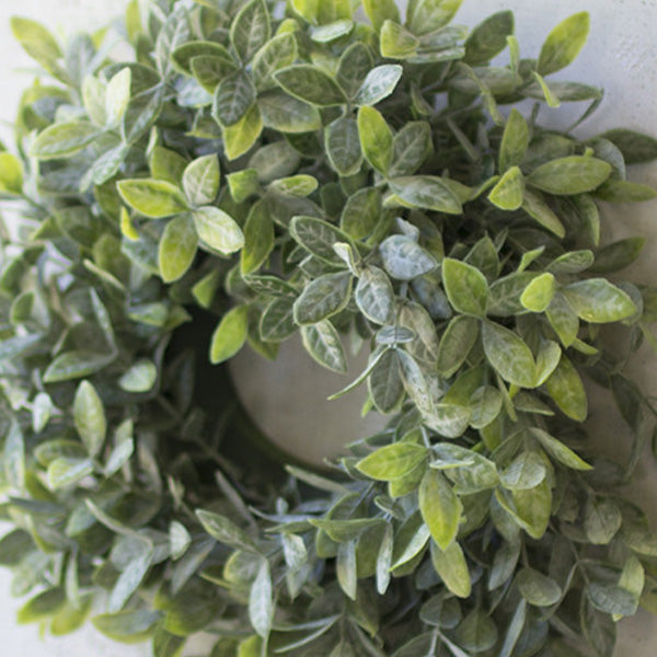 Lush Artificial Sage Door Wreath