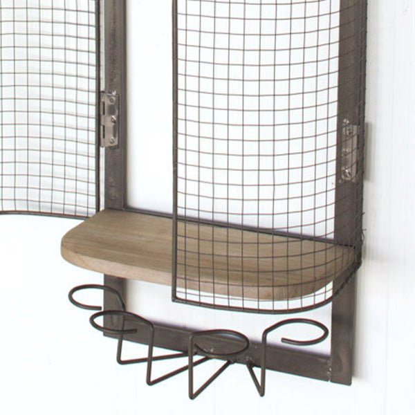 3 Tier Wine Bar Wall Cabinet