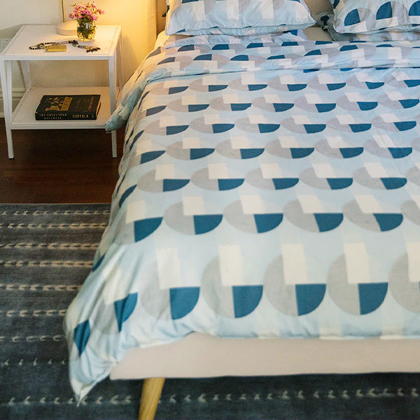 Denim Pattern Area Rug, Pick Your Size