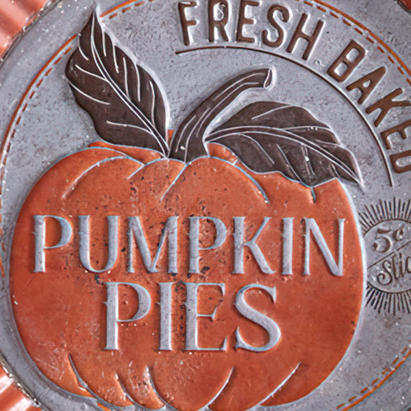 Pumpkin Pies Bottle Cap Sign