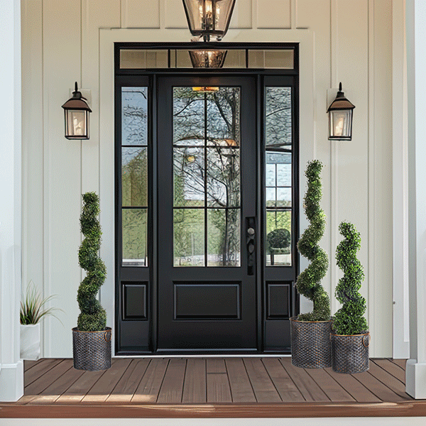 Artificial Spiral Boxwood Topiary Tree in Pot, Choose Your Size