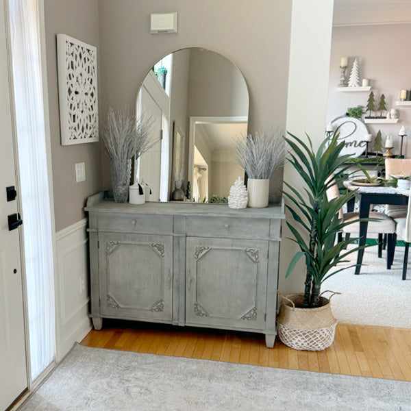 Antique Inspired Butler's Buffet Cabinet with Drawers