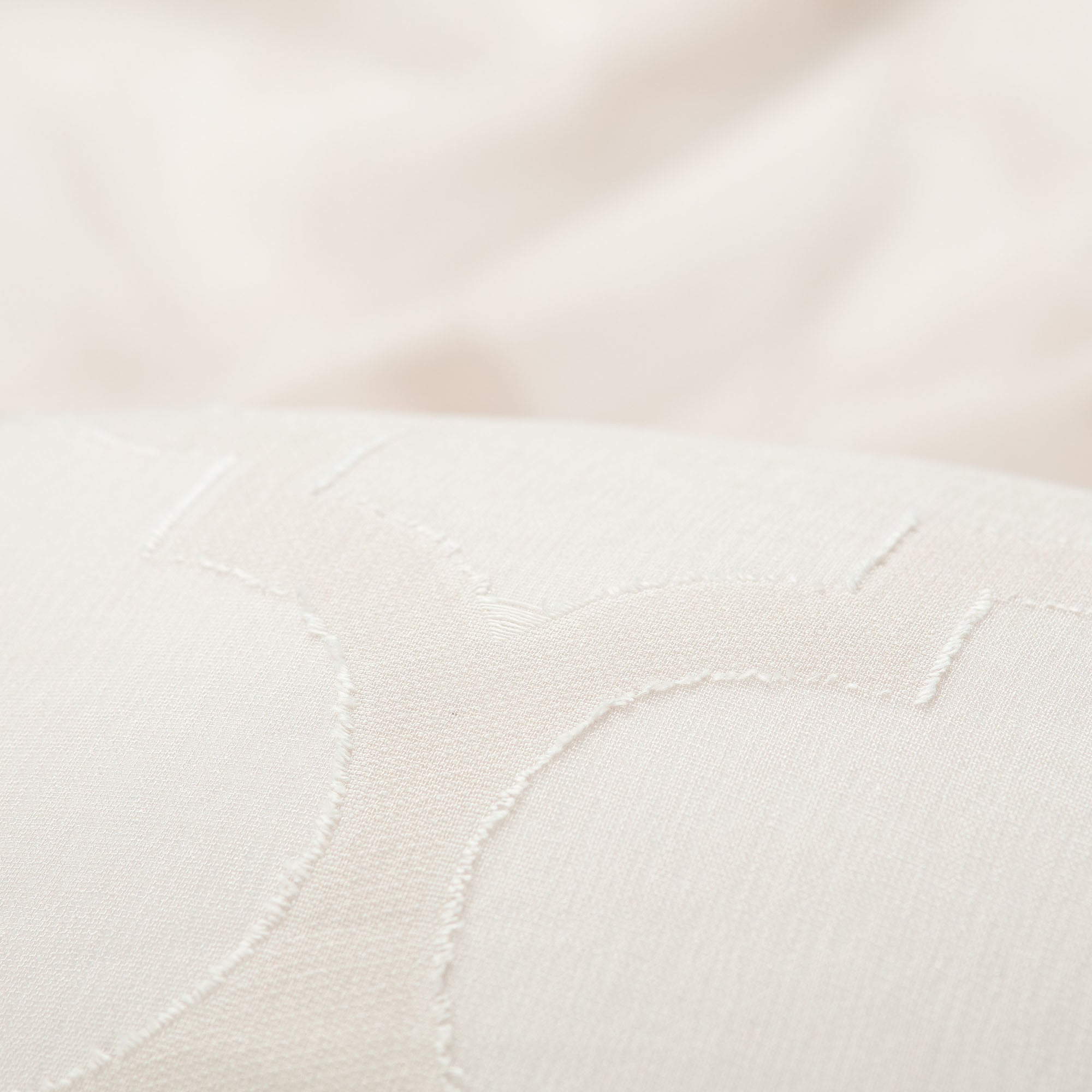 Quatrefoil Voile Sheer Rod Pocket Curtains-Tolkye