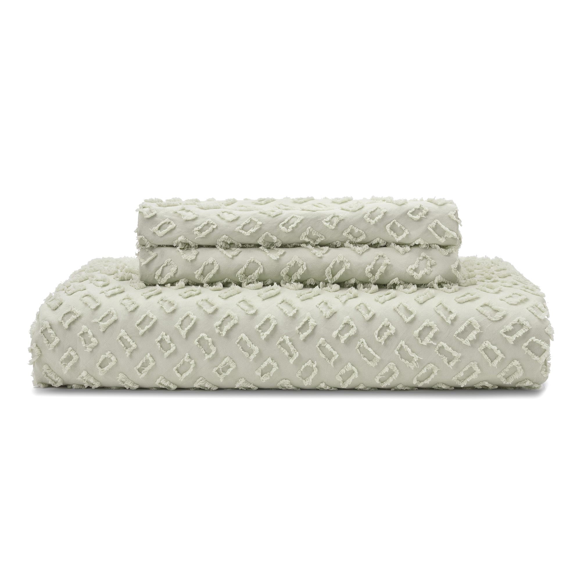 Clipped Microfiber Duvet Cover Set-Tolkye