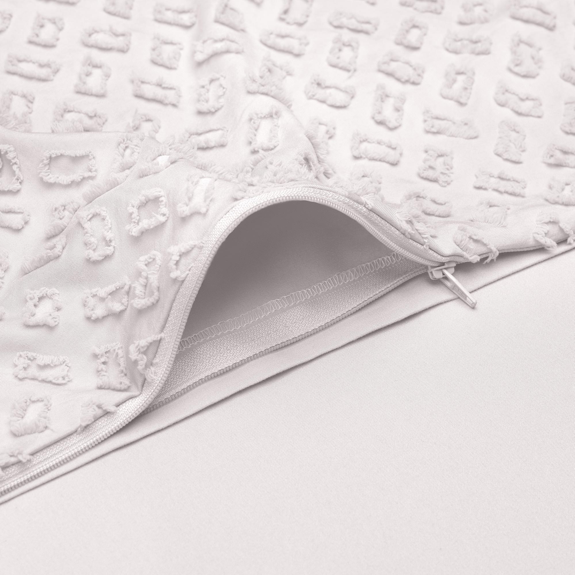 Clipped Microfiber Duvet Cover Set-Tolkye