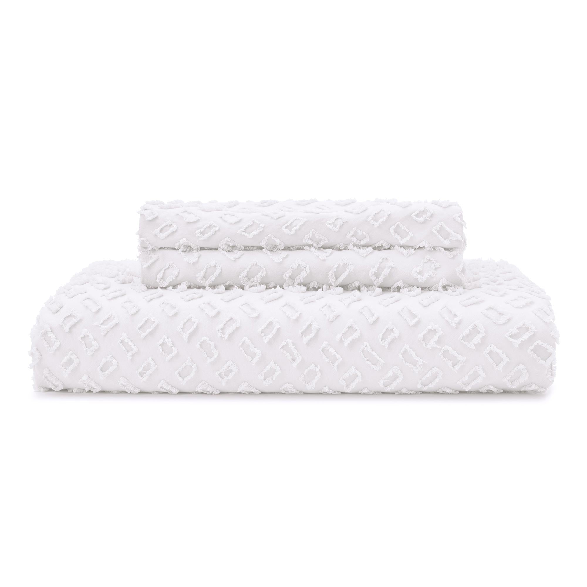 Clipped Microfiber Duvet Cover Set-Tolkye