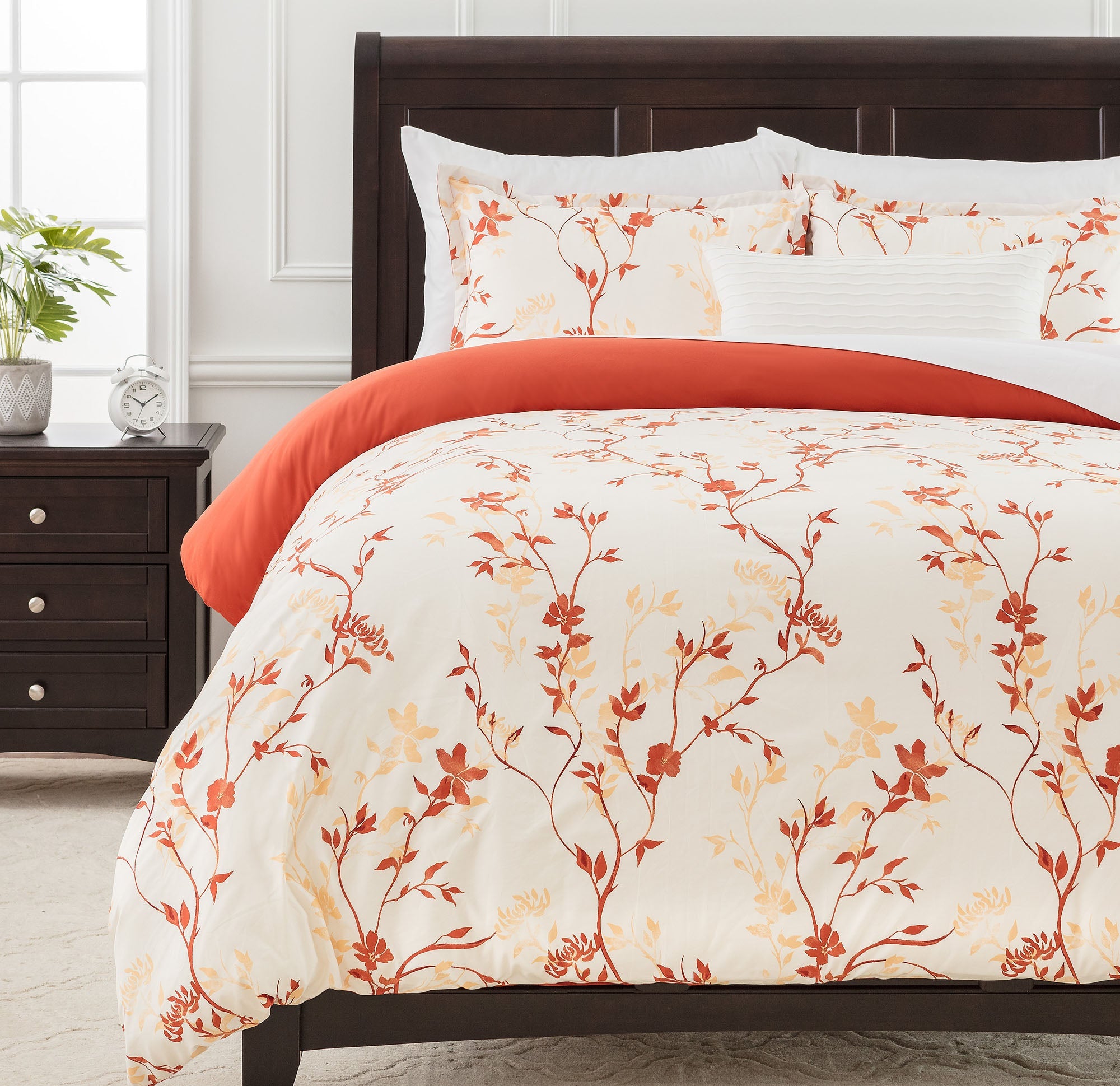Floral Duvet Cover Set-Tolkye