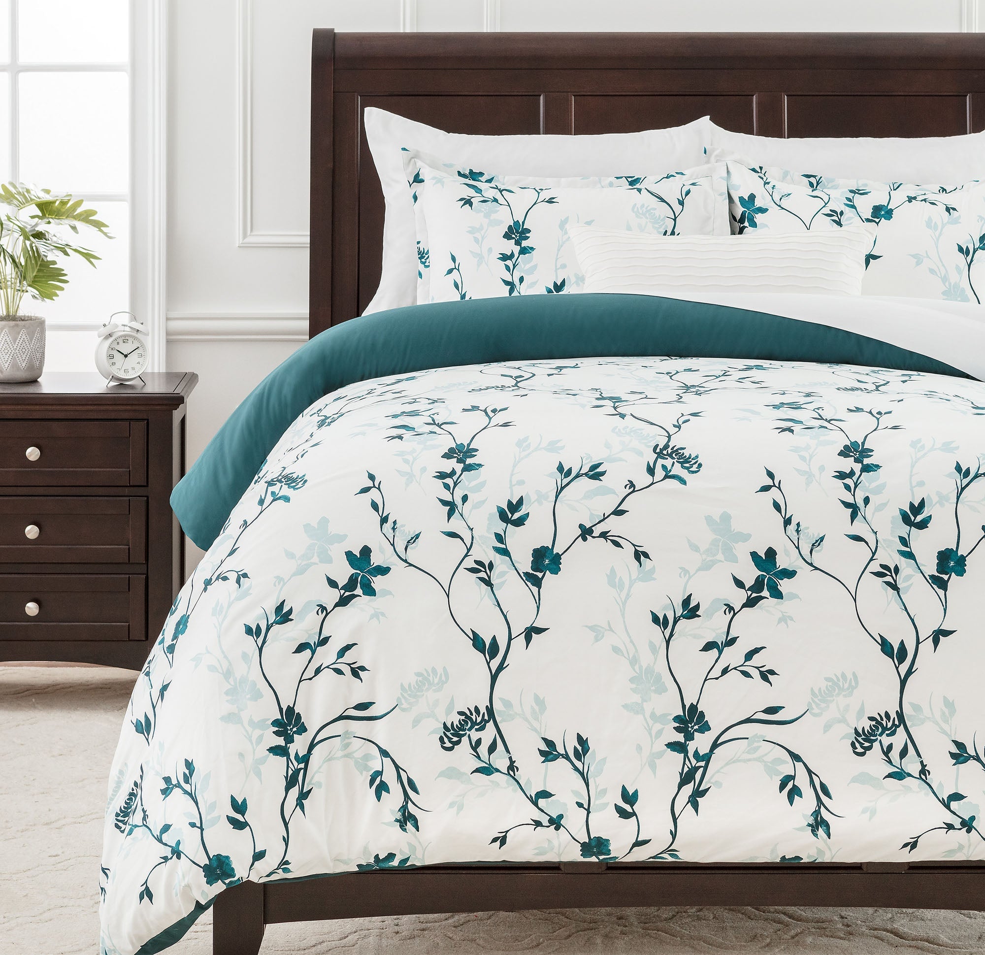 Floral Duvet Cover Set-Tolkye