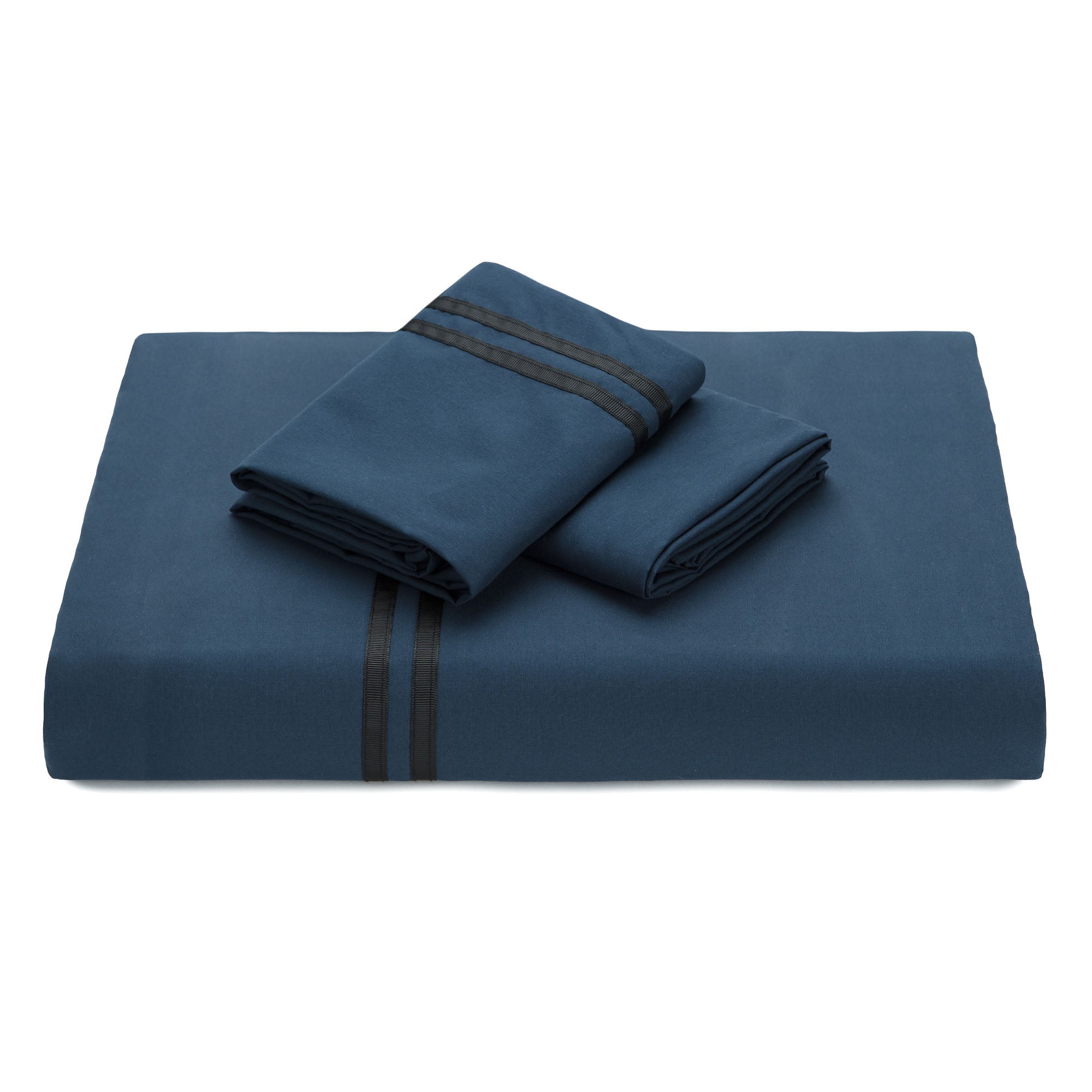 Bordered Ribbon Duvet Cover Set-Tolkye