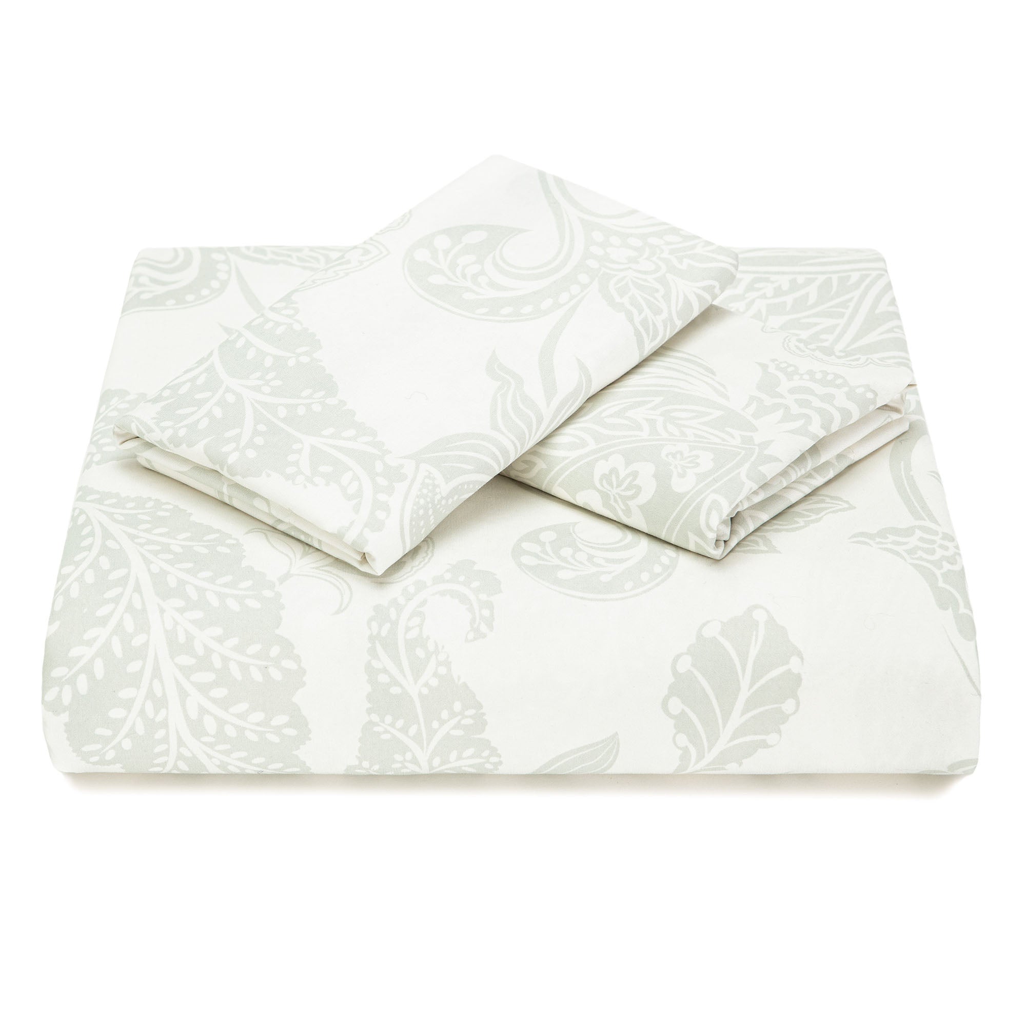 Paisley Sage Duvet Cover Set