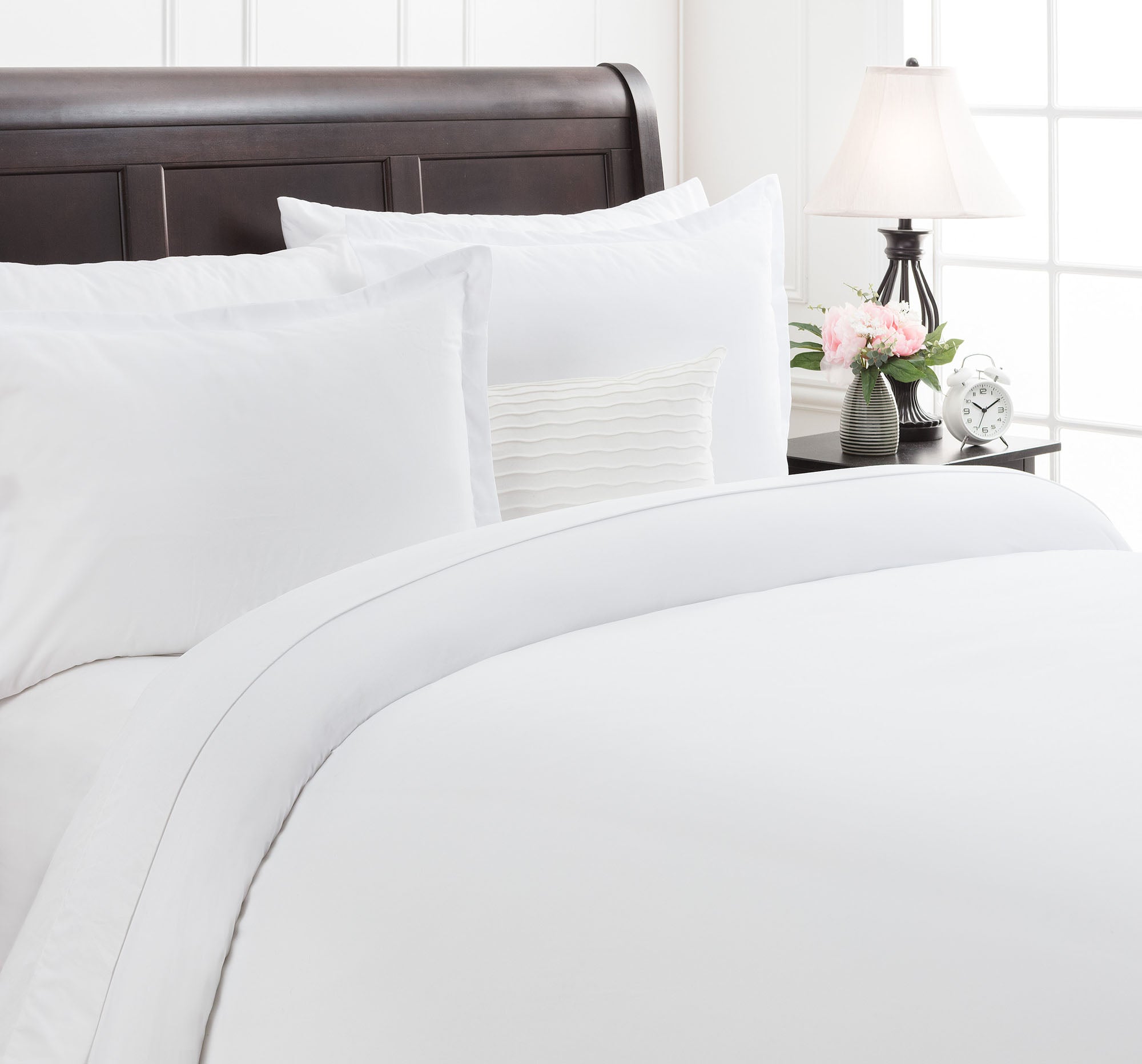 Solid Duvet Cover Set-Tolkye