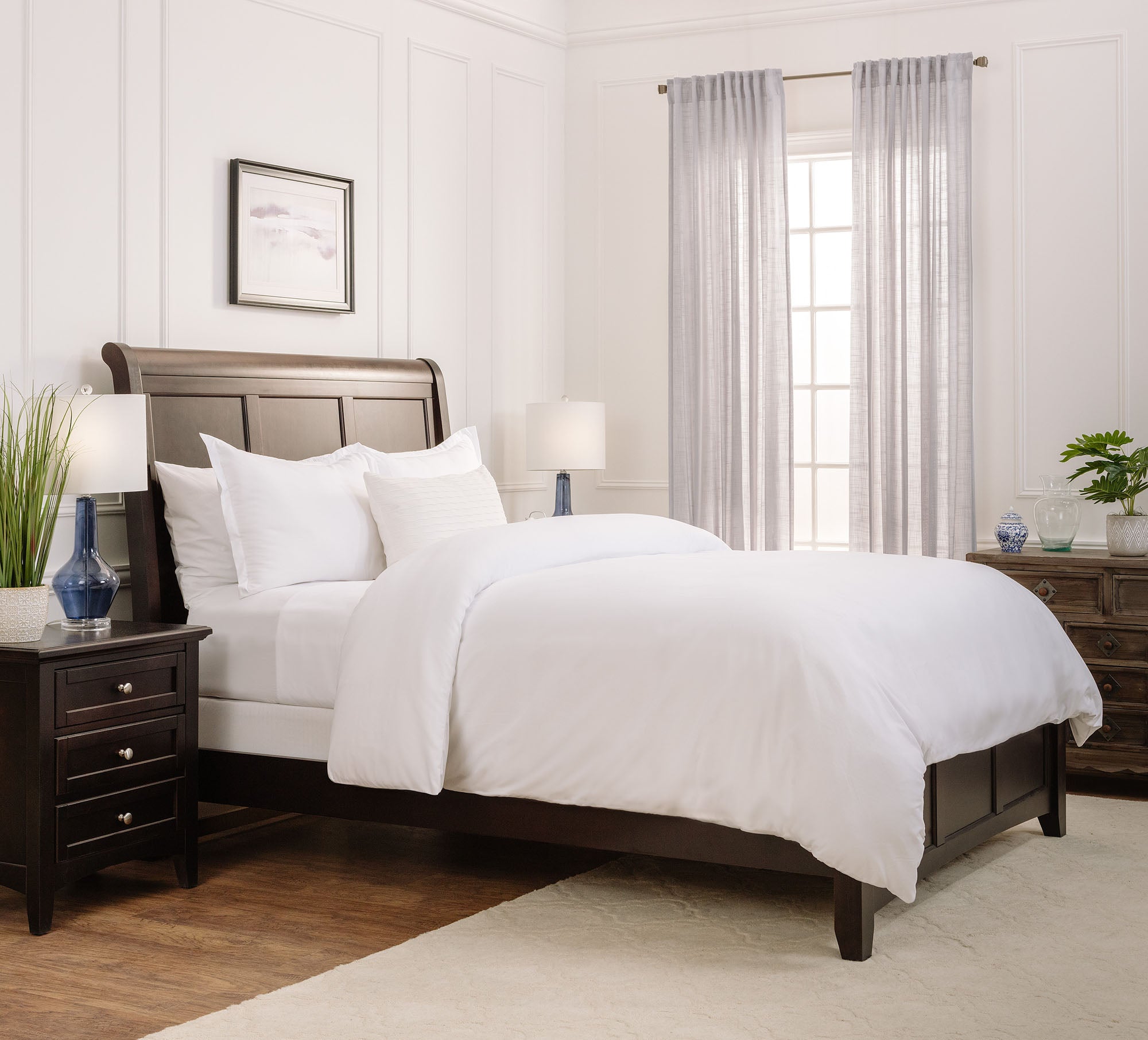 Solid Duvet Cover Set-Tolkye